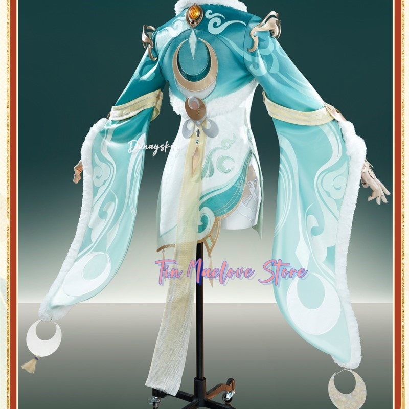 Genshin Impact Adeptus Zibai W - Robe Silk Women recension och pris