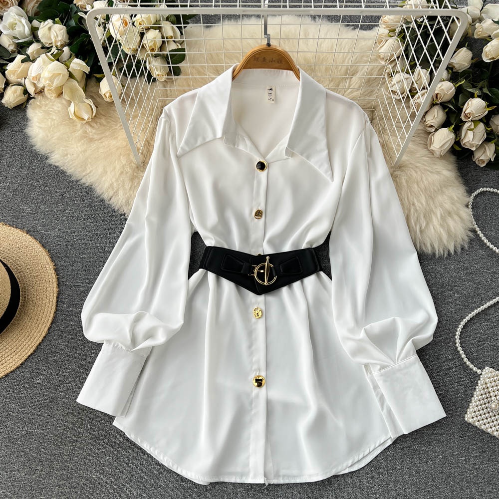 Ele Long Sve White irt Dr Wome - Corset Waist Cinch recension och pris