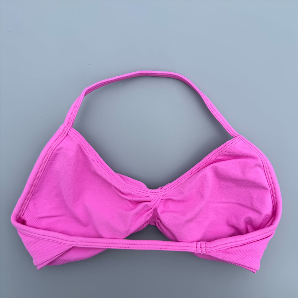 Strappy Bra Gym Top Women High - Push Up Bra Padded recension och pris
