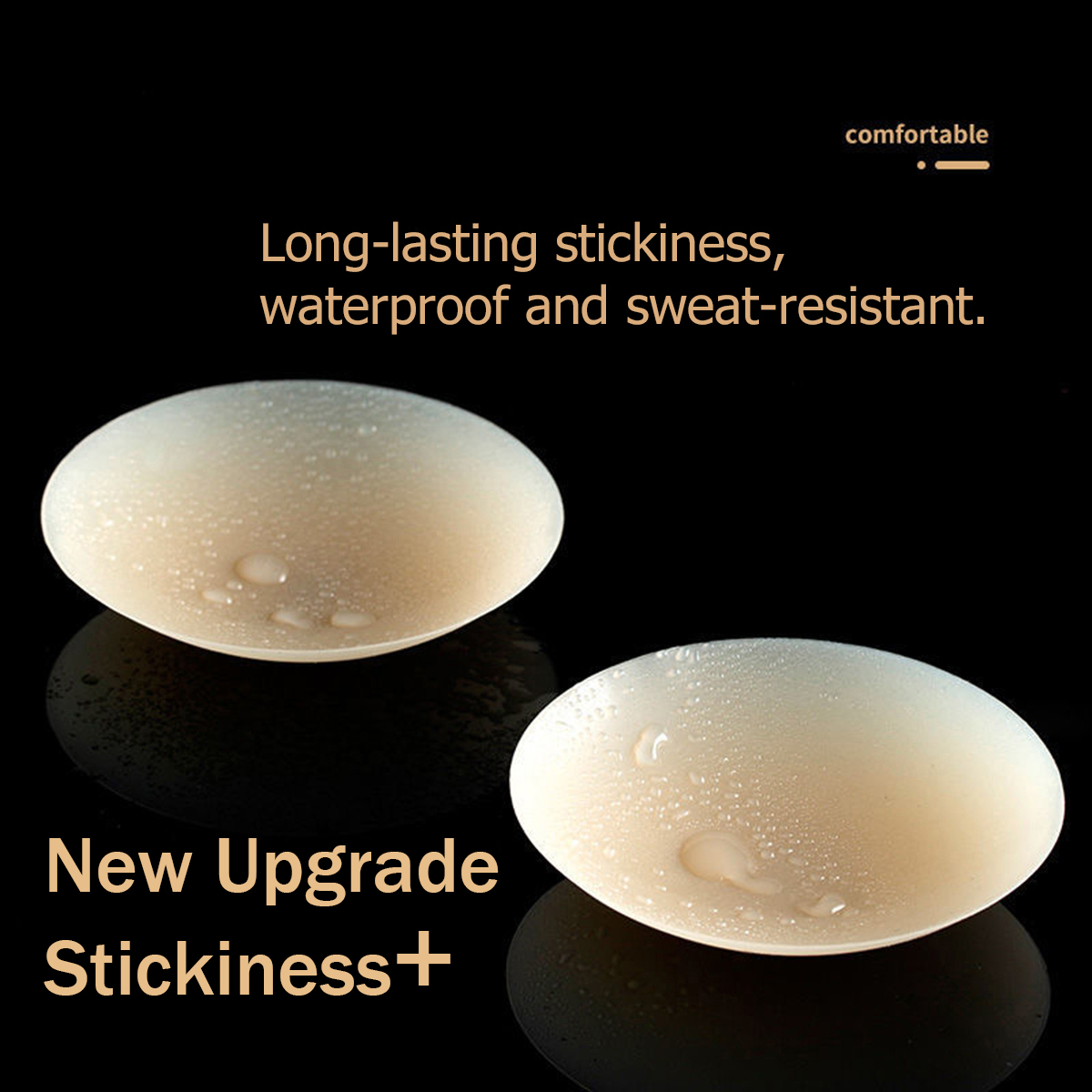 5 Pairs More Sticky 10cm No Tr - Silicone Bra Adhesive recension och pris