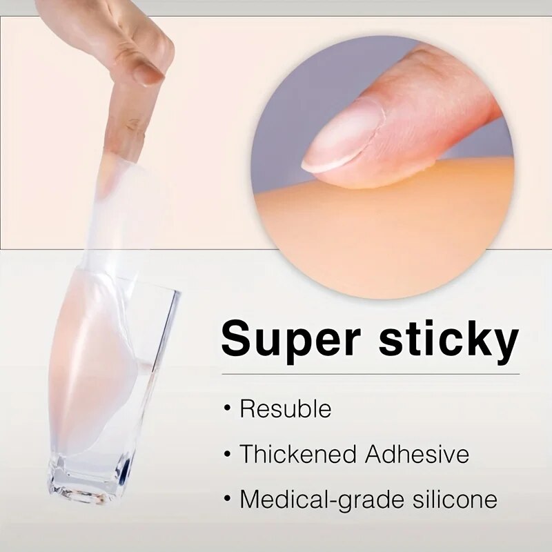 1Pairs Silicone Nipple Cover L - Silicone Bra Adhesive recension och pris