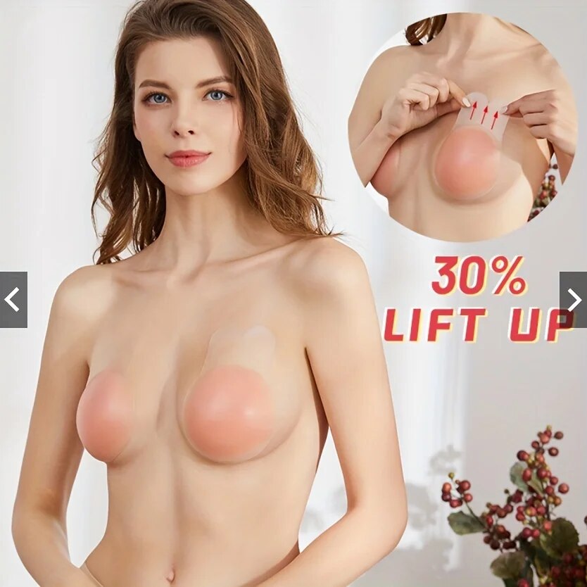 1Pairs Silicone Nipple Cover L - Silicone Bra Adhesive recension och pris