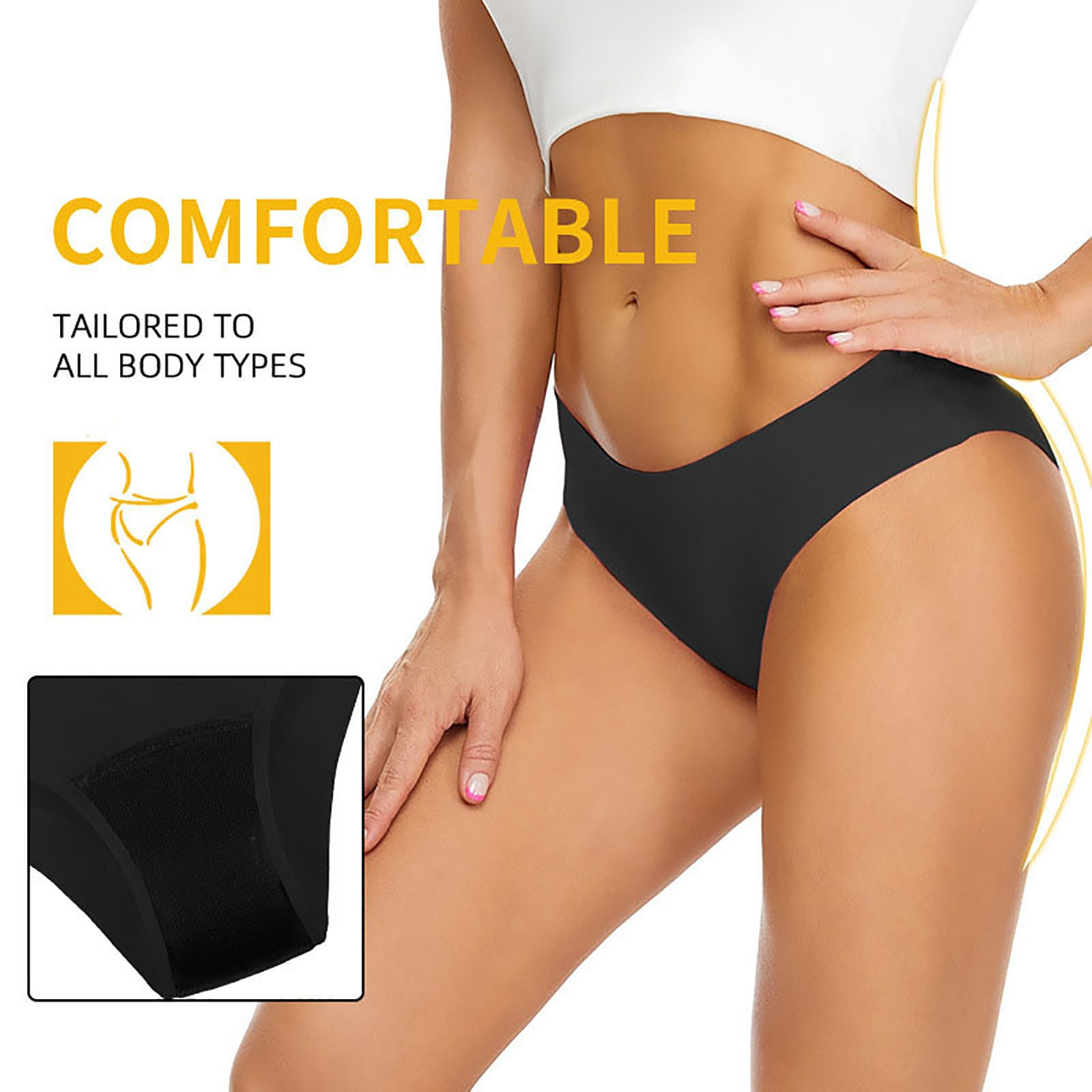 Menstrual Swimsuit Women Perio - Period Panty Absorbent recension och pris
