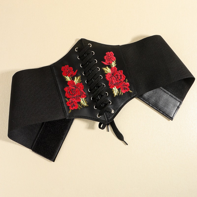 Fashion Corset Wide Belts Faux - Corset Waist Cinch recension och pris
