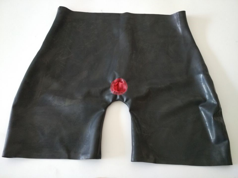 Handmade Men Latex Rubber Feti - Boyshort Underwear recension och pris