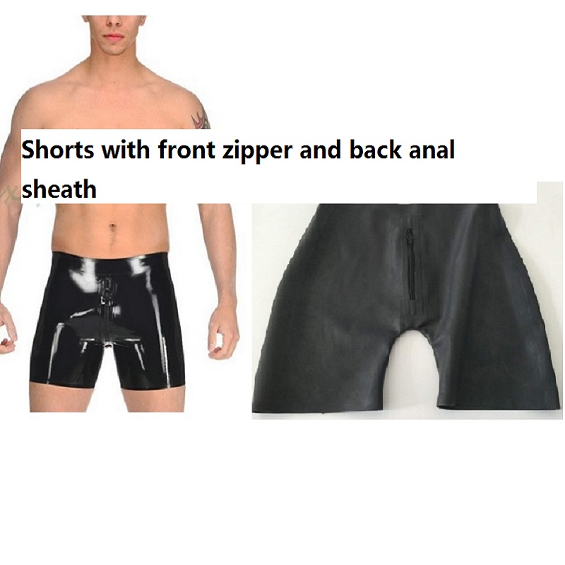 Handmade Men Latex Rubber Feti - Boyshort Underwear recension och pris