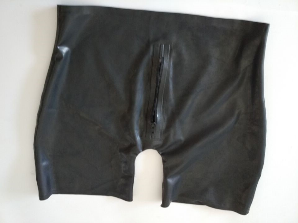 Handmade Men Latex Rubber Feti - Boyshort Underwear recension och pris
