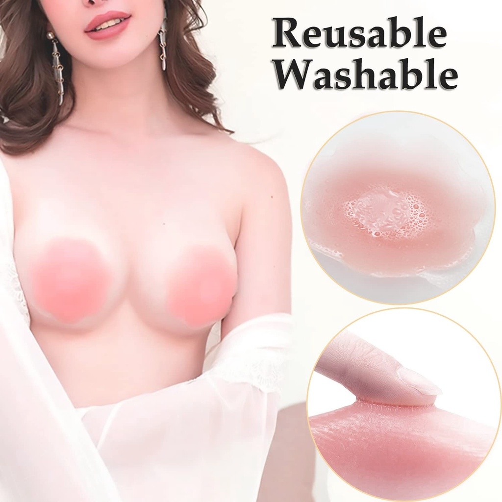 6/12PCS Invisible Self Adhesiv - Silicone Bra Adhesive recension och pris