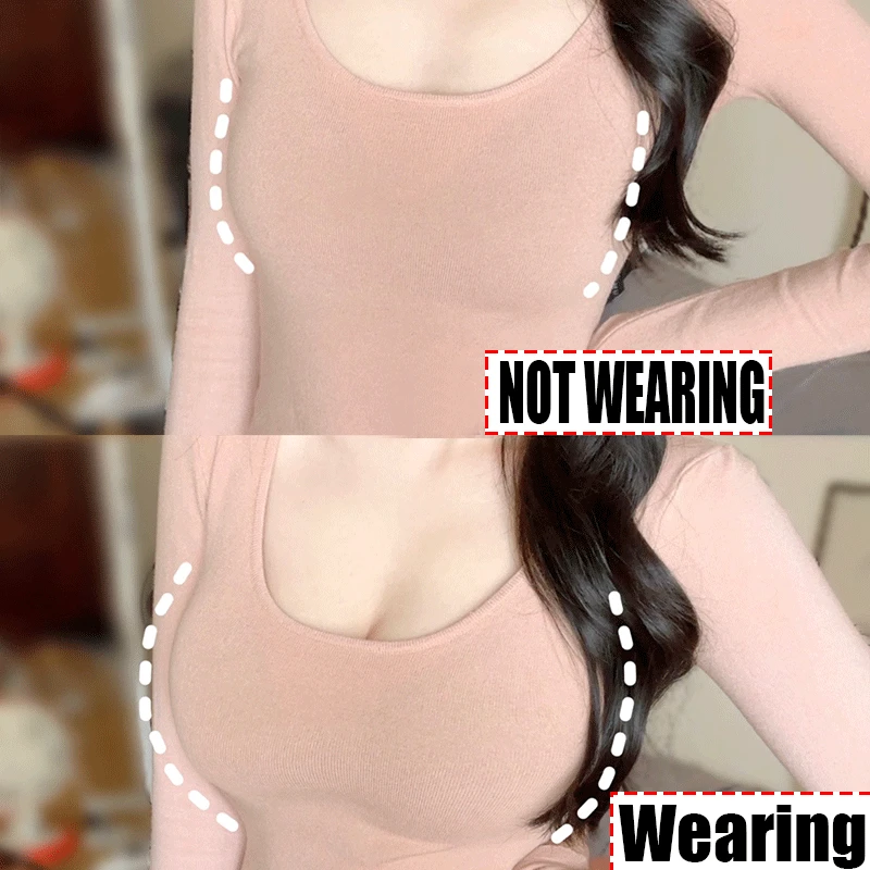 Reusable Adhesive Nipple Cover - Push Up Bra Padded recension och pris